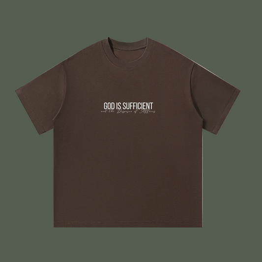 ‘God Is Sufficient’ - Oversized T-Shirt