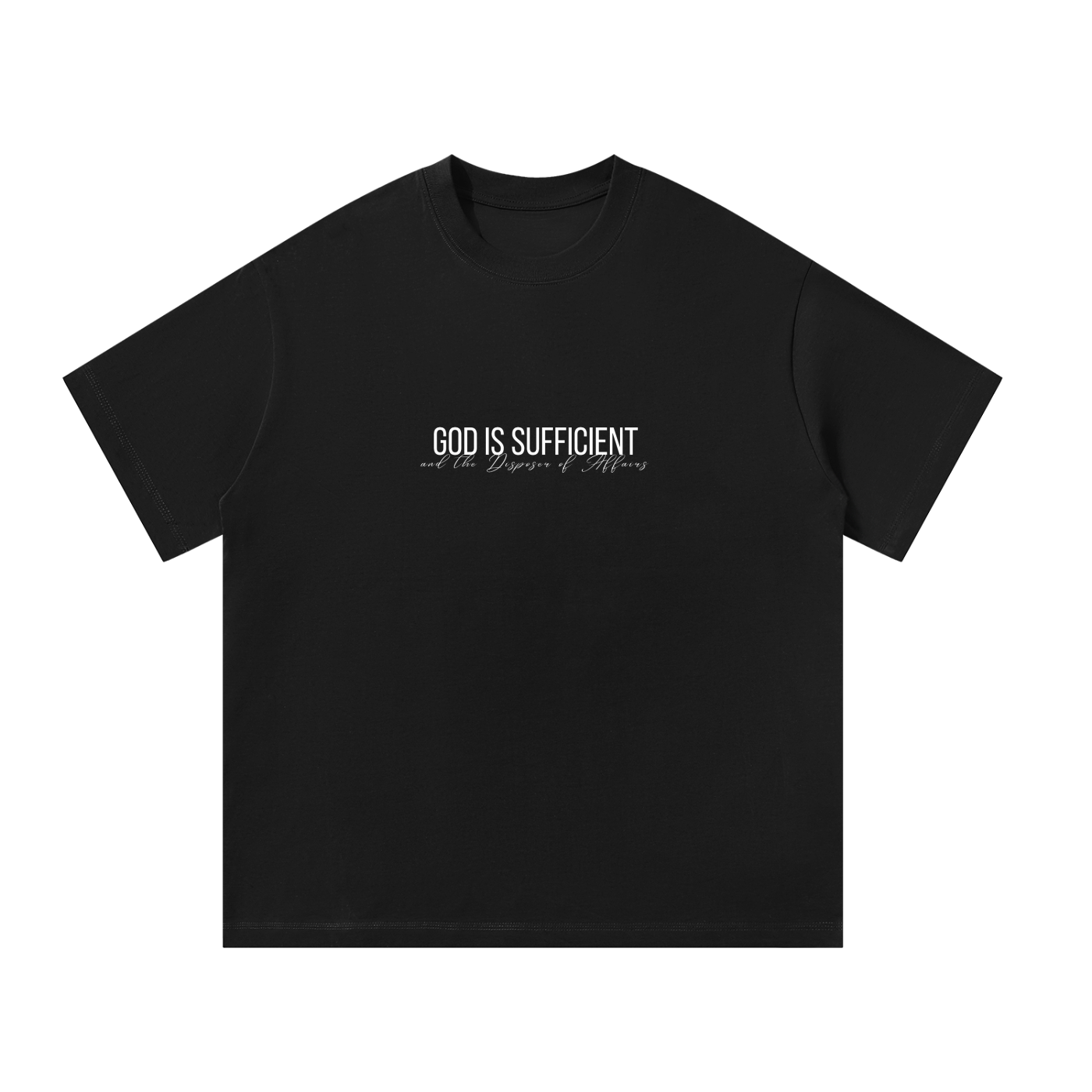 ‘God Is Sufficient’ - Oversized T-Shirt
