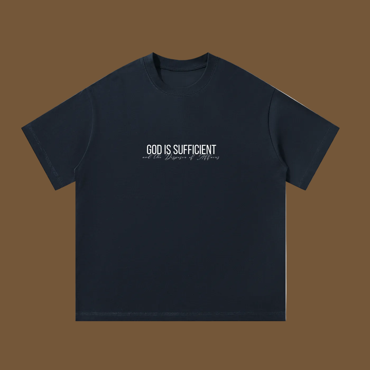 ‘God Is Sufficient’ - Oversized T-Shirt