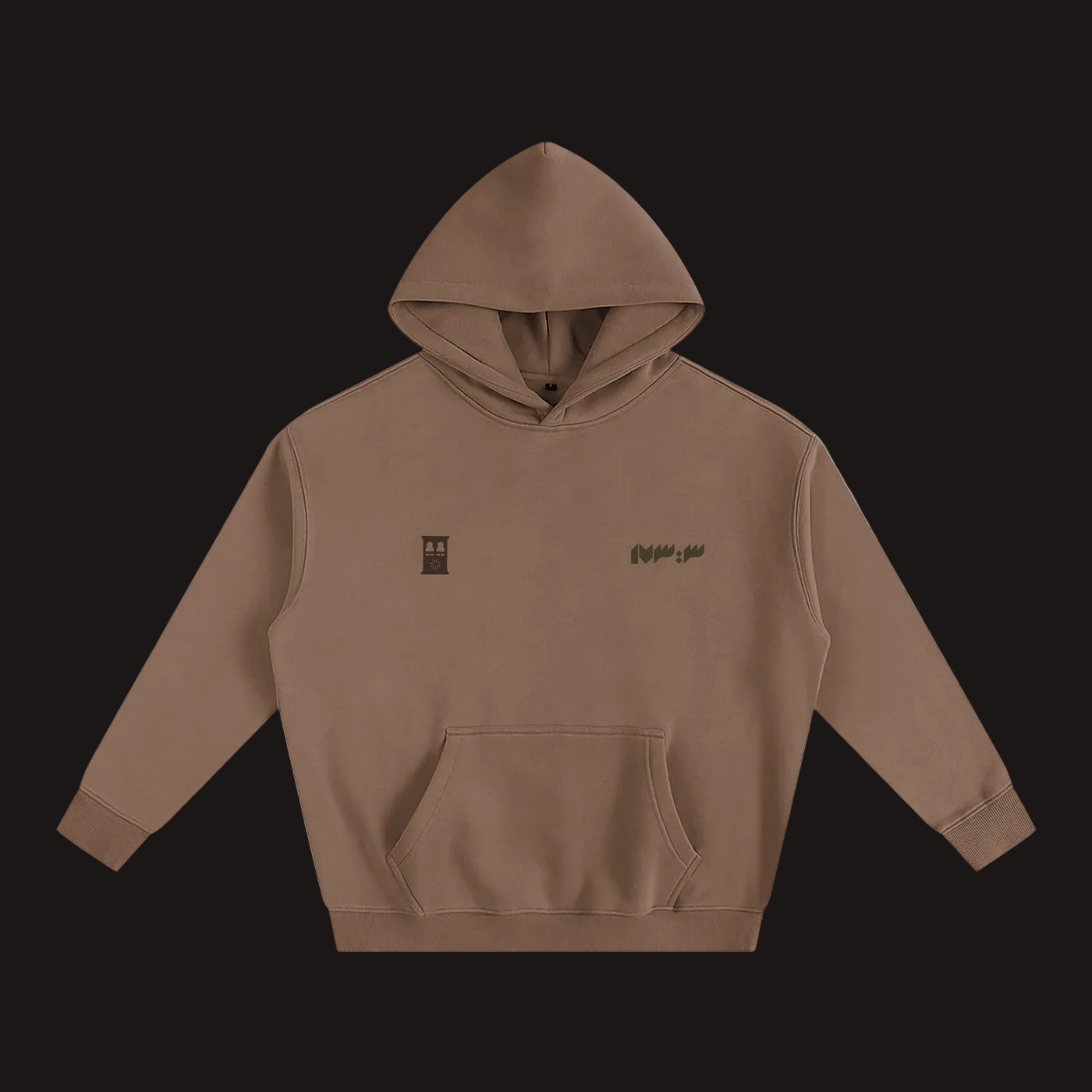 ‘God Is Sufficient’ - Oversized Fleeced Hoodie